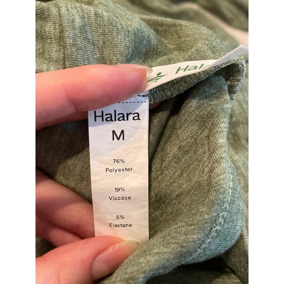 HALARA U Neck Harem Casual Jumpsuit with Pockets-Easy Peezy Edition Medium Green - Picture 6 of 6